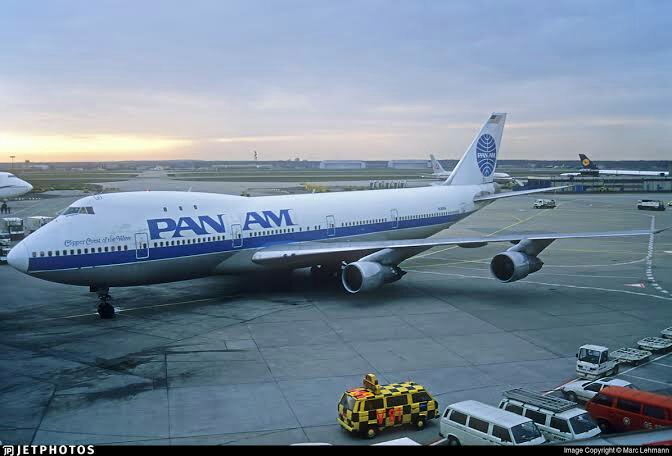 A Pan Am Boeing 747.